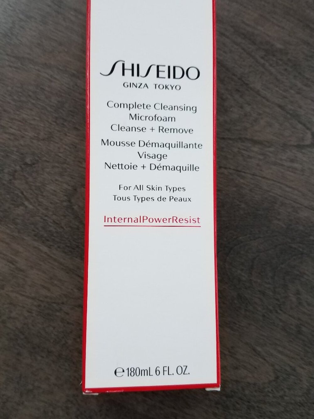 NIB Shiseido Microfoam Cleanser